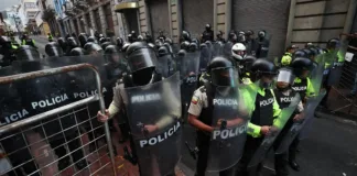 La Policía de Ecuador reporta 100 delincuentes abatidos en 10 meses de 2024.
