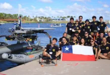 Estudiantes de la UC triunfan en competencia de robots marinos en EE.UU.