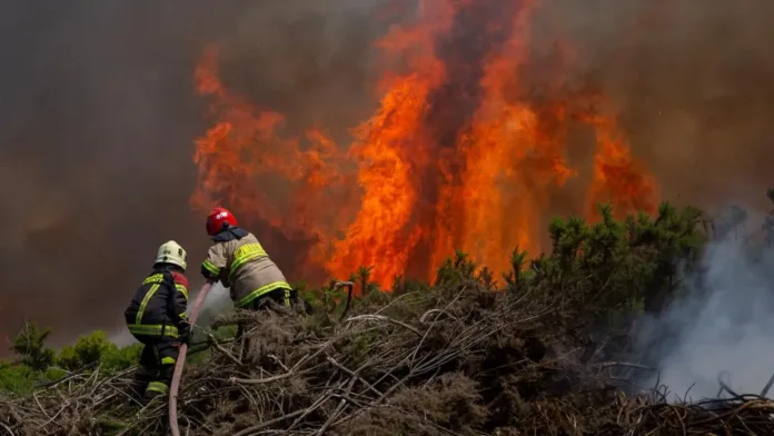 22 comunas de Chile en alerta roja por riesgo de incendios forestales. 22 comunas de Chile en alerta roja por riesgo de incendios forestales.