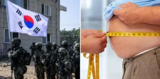 Hombre engorda para eludir el Servicio Militar en Corea del Sur y enfrenta prisión.