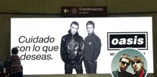 Oasis sorprende con misteriosas fotos del Metro de Santiago antes de su gira.