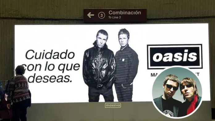 Oasis sorprende con misteriosas fotos del Metro de Santiago antes de su gira. Oasis sorprende con misteriosas fotos del Metro de Santiago antes de su gira.