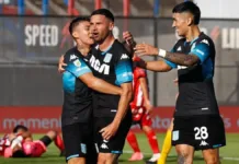 Racing triunfa ante Barracas Central y se acerca a la cima de la Liga Profesional.