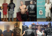 Cinco barras de Defensores de Belgrano detenidos tras agredir a la Policía.