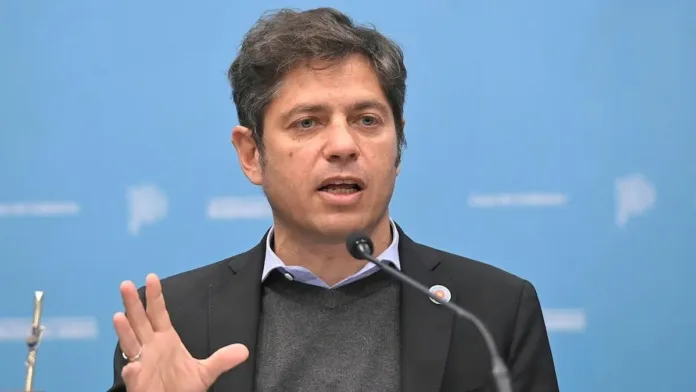 Axel Kicillof celebra la proclamación de Cristina Kirchner al frente del PJ. Axel Kicillof celebra la proclamación de Cristina Kirchner al frente del PJ.