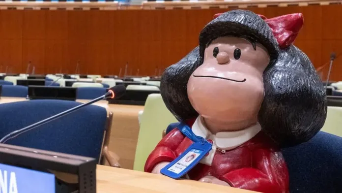 Mafalda en Nueva York: su paso por la ONU y los Emmy Mafalda en Nueva York: su paso por la ONU y los Emmy