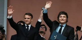 Javier Milei y Emmanuel Macron se reúnen en la Casa Rosada para fortalecer lazos.