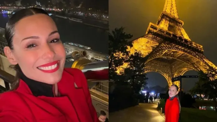Pampita desmiente rumores en Europa: radiante en rojo y feliz como nunca. Pampita desmiente rumores en Europa: radiante en rojo y feliz como nunca.