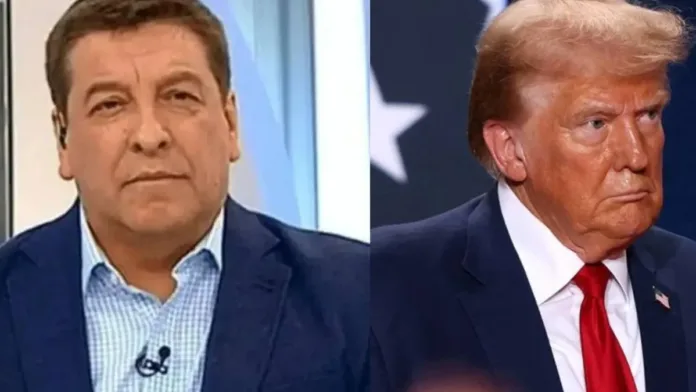 Julio César Rodríguez analiza el triunfo de Donald Trump junto a Sebastián Piñera. Julio César Rodríguez analiza el triunfo de Donald Trump junto a Sebastián Piñera.