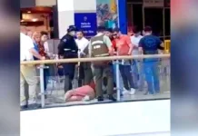 Detenido por amenazar con un arma blanca en un mall de Ñuñoa.