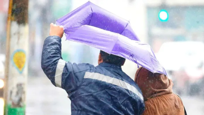 Lluvias y vientos: Precipitaciones y ráfagas de 70 km/h este martes. Lluvias y vientos: Precipitaciones y ráfagas de 70 km/h este martes.