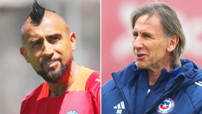 Vidal y Gareca: reconciliación tras la convocatoria a La Roja. Vidal y Gareca: reconciliación tras la convocatoria a La Roja.
