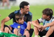 El hijo de Scaloni revela su admiración por un inesperado jugador argentino.