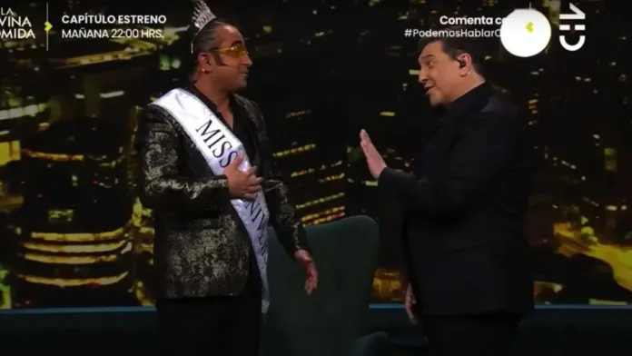 Julio César Rodríguez apoya a Fran García Huidobro tras los chistes de Yerko Puchento. Julio César Rodríguez apoya a Fran García Huidobro tras los chistes de Yerko Puchento.