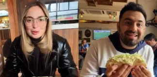 Youtubers argentinos y uruguayos descubren el sabor del completo chileno.