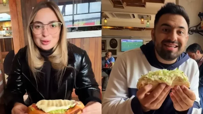 Youtubers argentinos y uruguayos descubren el sabor del completo chileno. Youtubers argentinos y uruguayos descubren el sabor del completo chileno.
