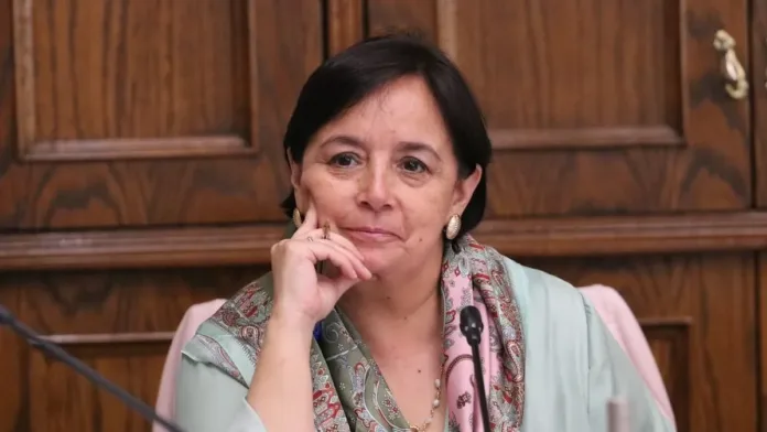 La senadora republicana critica el nombramiento de Leitao en seguridad pública. La senadora republicana critica el nombramiento de Leitao en seguridad pública.