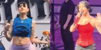 Cazzu sorprende con atuendo esponjoso