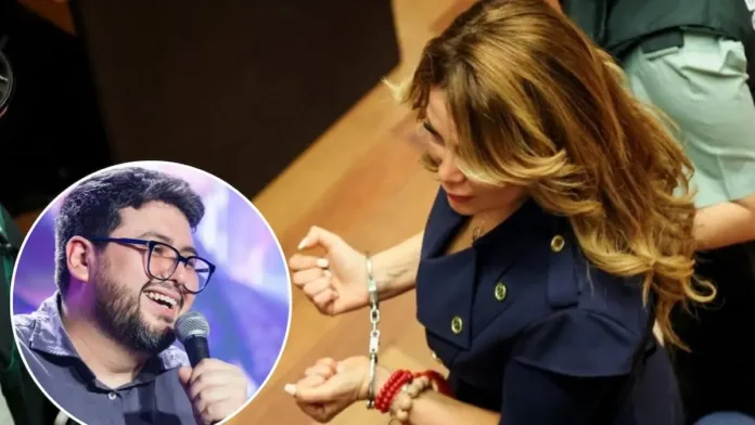 Luis Slimming reacciona a la prisión preventiva de Cathy Barriga: "Esposada y gratis". Luis Slimming reacciona a la prisión preventiva de Cathy Barriga: "Esposada y gratis".