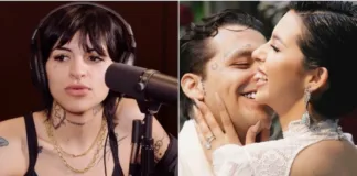 Christian Nodal confunde a su esposa con su expareja en un en vivo inesperado.