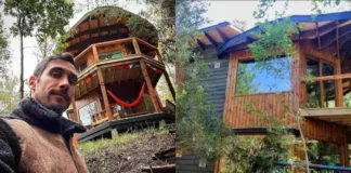 Pedro Astorga vuelve a casa: descubre su increíble hogar sustentable en el sur.