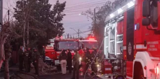 Incendio en Pelequén: una víctima y tres casas destruidas en la tragedia.
