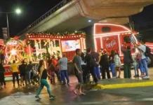Caravana Navideña Coca-Cola 2024 en La Reina: ¡un evento mágico con el Viejito Pascuero!