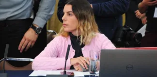 La Comisión de Ética evalúa acciones contra Maite Orsini por el caso Valdivia.