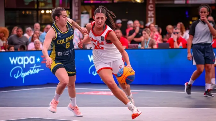 Team Chile avanza a cuartos de final en la Americup de Básquetbol 3x3. Team Chile avanza a cuartos de final en la Americup de Básquetbol 3x3.