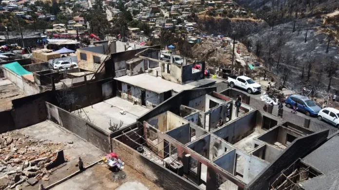 A dos años del incendio en Viña del Mar A dos años del incendio en Viña del Mar