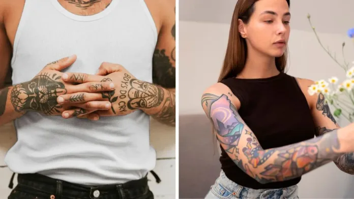 Estudio en Alemania revela que los sin tatuajes son vistos como más atractivos. Estudio en Alemania revela que los sin tatuajes son vistos como más atractivos.