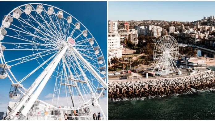 La nueva rueda de la fortuna en Viña del Mar La nueva rueda de la fortuna en Viña del Mar