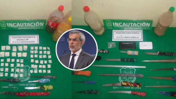 Cordero en cárcel de Antofagasta: "El problema es por qué están ingresando". Cordero en cárcel de Antofagasta: "El problema es por qué están ingresando".