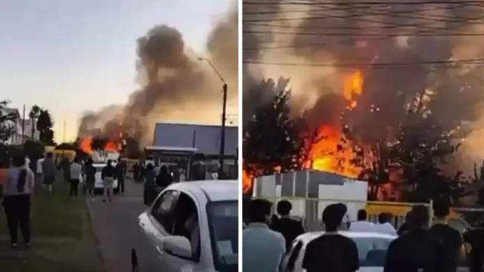 Incendio en Valdivia deja 7 damnificados; situación controlada. Incendio en Valdivia deja 7 damnificados; situación controlada.