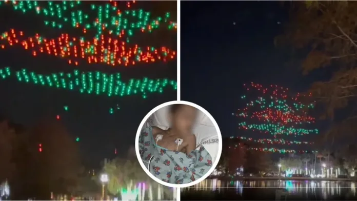 Orlando: Niño se opera del corazón tras ser golpeado por un dron en un show navideño. Orlando: Niño se opera del corazón tras ser golpeado por un dron en un show navideño.