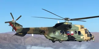 Argentina denuncia violación de su espacio aéreo por helicóptero chileno.