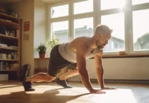 Ejercicios simples en casa para fortalecer y flexibilizar tu cuerpo.