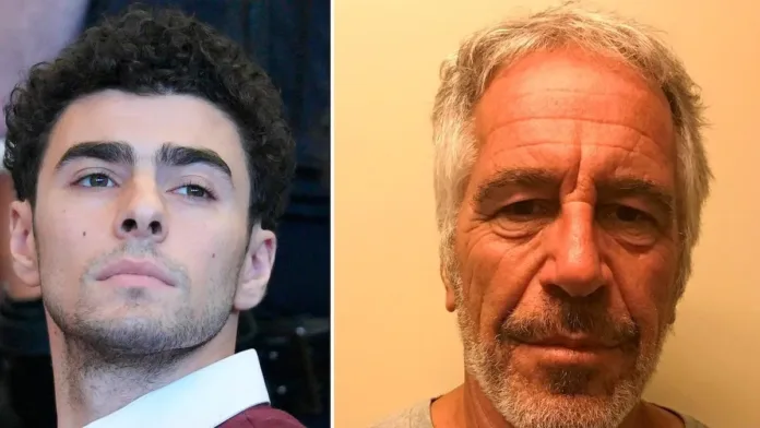 Vandalismo en la mansión de Epstein: mensajes de apoyo a Luigi Mangione en NY. Vandalismo en la mansión de Epstein: mensajes de apoyo a Luigi Mangione en NY.