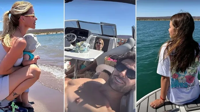 Nicole Neumann y Manu Urcera disfrutan de un paraíso familiar para despedir el año. Nicole Neumann y Manu Urcera disfrutan de un paraíso familiar para despedir el año.