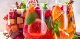 Delicioso ponche de frutas navideño: rápido