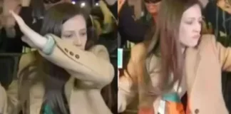 El periodista de Mega celebra el Año Nuevo con abrazos y buena energía.