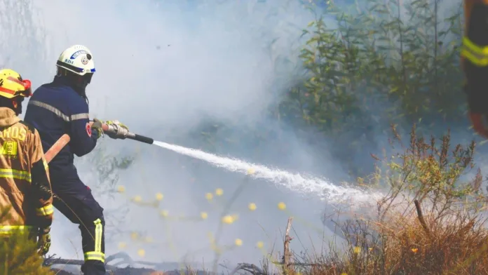 Alerta Roja en Lampa: incendio forestal amenaza la seguridad de la zona. Alerta Roja en Lampa: incendio forestal amenaza la seguridad de la zona.