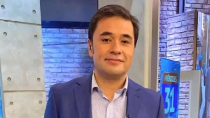 Roberto Saa sufre un divertido chascarro en vivo durante "Mucho Gusto". Roberto Saa sufre un divertido chascarro en vivo durante "Mucho Gusto".