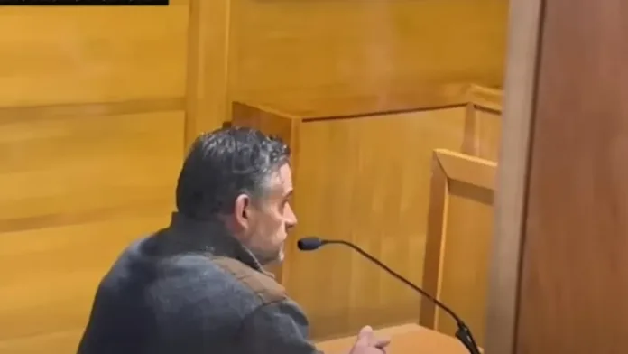 El padre de Martín Pradenas El padre de Martín Pradenas