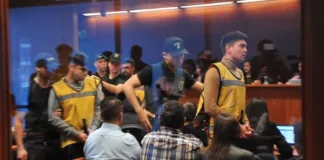 Seis imputados condenados por el histórico “Robo del Siglo” en el Aeropuerto de Santiago.