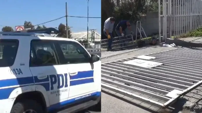 Incidente en Renca: sujeto roba arma a vigilante tras violento forcejeo. Incidente en Renca: sujeto roba arma a vigilante tras violento forcejeo.