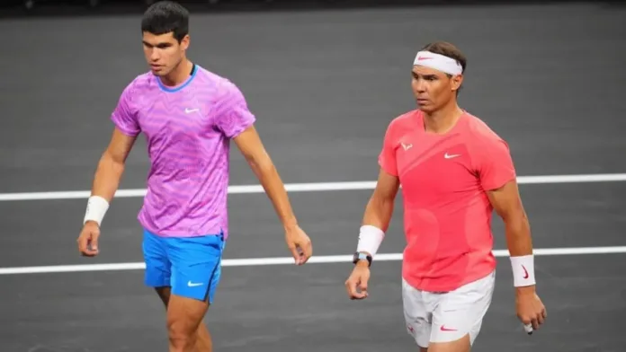 Carlos Alcaraz busca superar a Nadal con una nueva marca en Australia. Carlos Alcaraz busca superar a Nadal con una nueva marca en Australia.