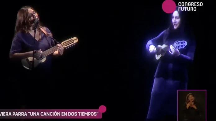 Abuela y nieta conectan generaciones: Violeta Parra resuena en Congreso Futuro 2025. Abuela y nieta conectan generaciones: Violeta Parra resuena en Congreso Futuro 2025.