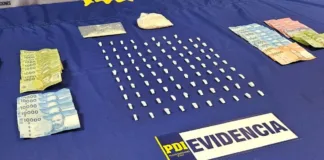 Detenidos en Copiapó: dos falsos vendedores ambulantes por microtráfico de drogas.