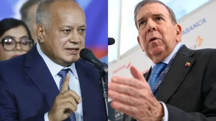 Diosdado Cabello advierte sobre la detención de Edmundo González en Venezuela. Diosdado Cabello advierte sobre la detención de Edmundo González en Venezuela.
